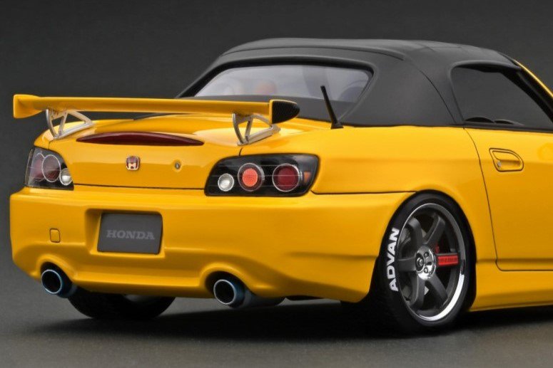 IG2589 1/18 Honda S2000 (AP2) Yellow - ig-model