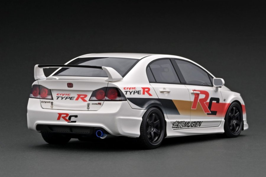 IG2832　1/18　Honda CIVIC (FD2) TYPE R White - ig-model