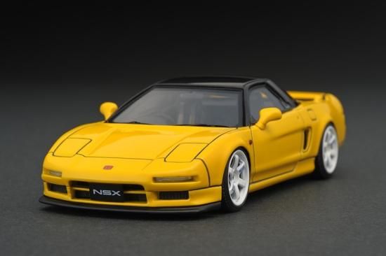 IG0932 1/43 Honda NSX (NA1) Yellow - ig-model