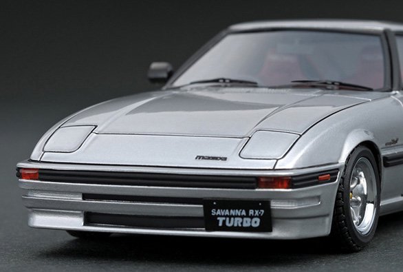 IG0918 1/43 Mazda Savanna RX-7 (SA22C) Silver - ig-model