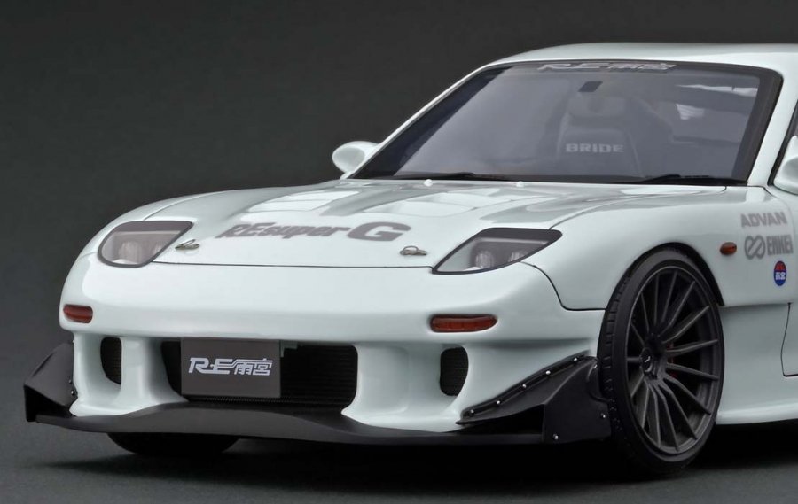 IG2232 1/18 MAZDA RX-7 (FD3S) RE Amemiya White - ig-model