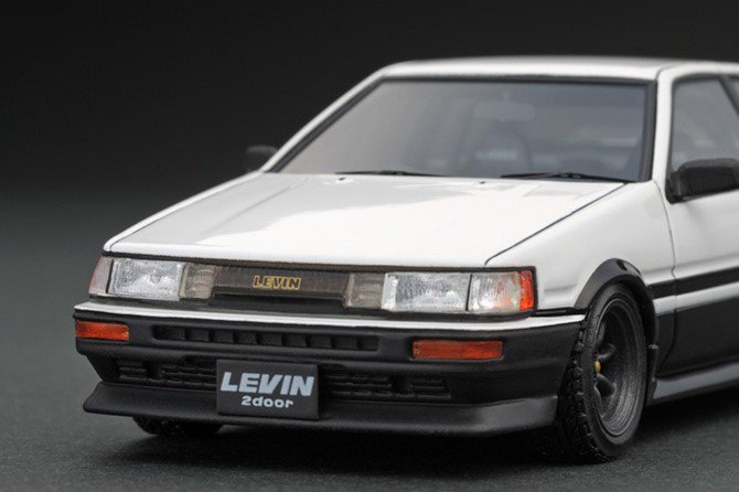 蔵出しモデル】＊IG0464 1/43 Toyota Corolla Levin (AE86) 2Door GT