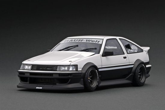 IG2612　1/18　RWB AE86 White/Black - ig-model