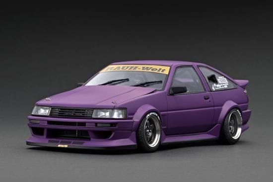 IG2610　1/18　RWB AE86 Matte Purple - ig-model