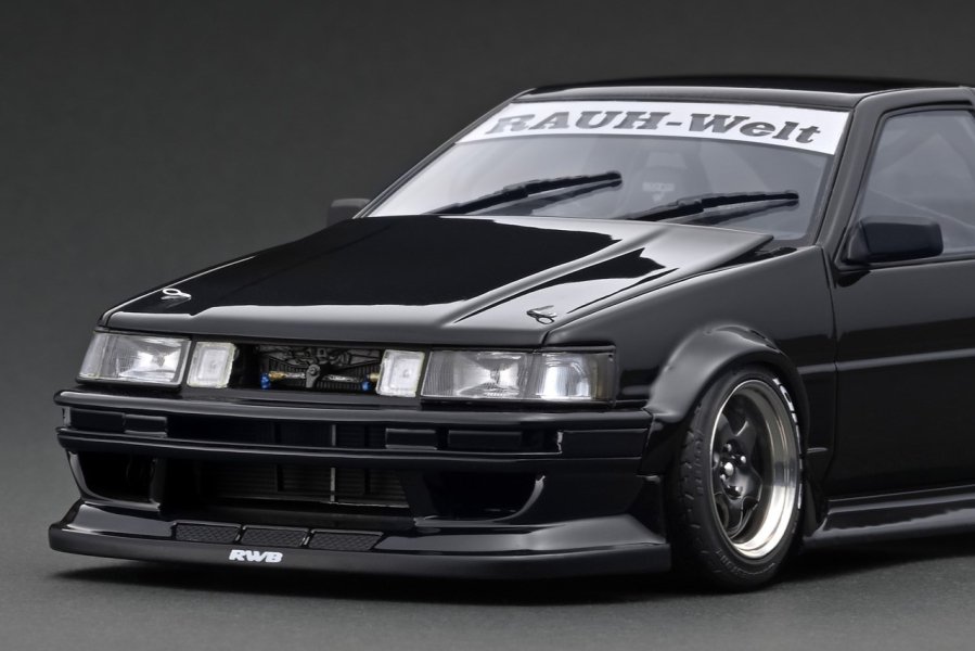 IG2609 1/18 RWB AE86 Black - ig-model