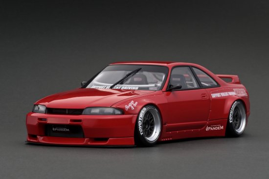 IG3028 1/18 PANDEM GT-R (BCNR33) Red - ig-model