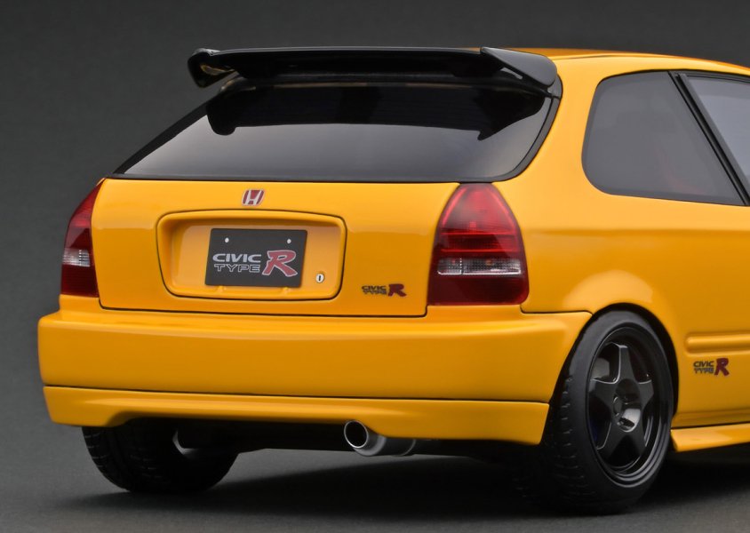 アウトレット】＊IG2676 1/18 Honda CIVIC (EK9) Type R Yellow - ig-model