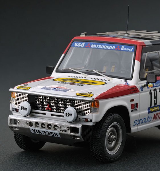 セール】 HPI 1/43 1993年パリ-ダカール 三菱パジェロ ミニカー