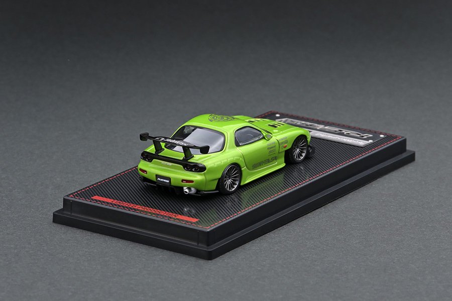 IG1947　1/64　Mazda RX-7 (FD3S) RE Amemiya Green Metallic - ig-model