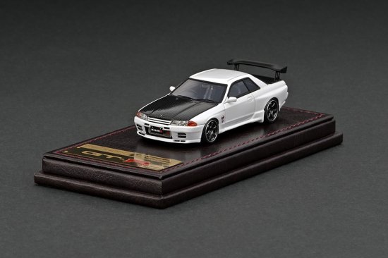 IG2691 1/64 Nissan Skyline GT-R Nismo (R32) White - ig-model