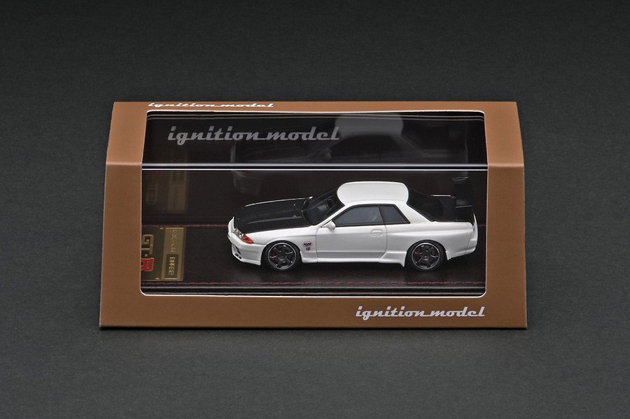 IG2691 1/64 Nissan Skyline GT-R Nismo (R32) White - ig-model