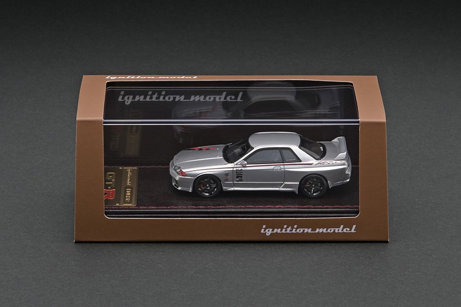 IG2687　1/64　Nissan Skyline GT-R Nismo (R32) Silver - ig-model