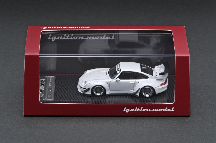 IG2152 1/64 RWB 993 Matte Pearl White - ig-model