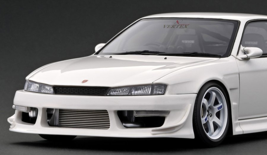 IG3080　1/18 VERTEX S14 Silvia White - ig-model