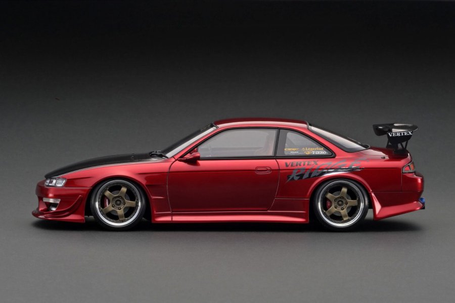 IG3084 1/18 VERTEX S14 Silvia Red Metallic - ig-model