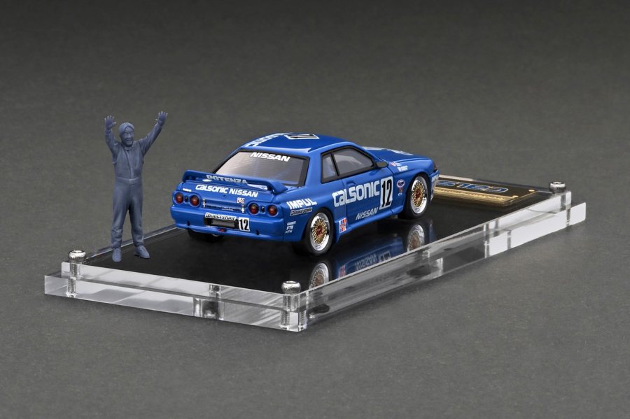 WEB限定】 IG2692 1/64 CALSONIC SKYLINE (#12)1990 JTC Debut Win