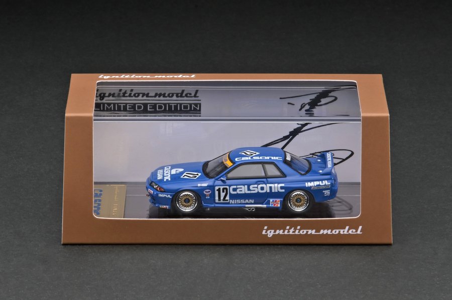 WEB限定】 IG2692 1/64 CALSONIC SKYLINE (#12)1990 JTC Debut Win