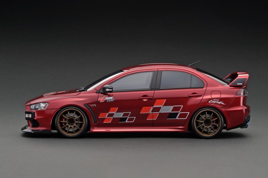 WEB限定】 IG3211 1/18 Mitsubishi Lancer Evolution X (CZ4A) Red