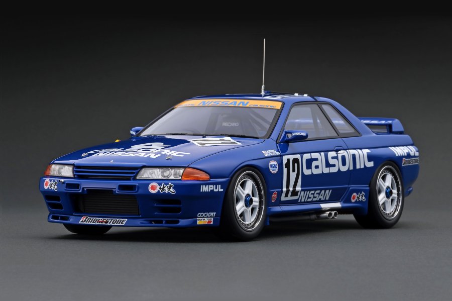 WEB限定】 IG2820 1/18 CALSONIC SKYLINE (#12) 1992 JTC With Mr