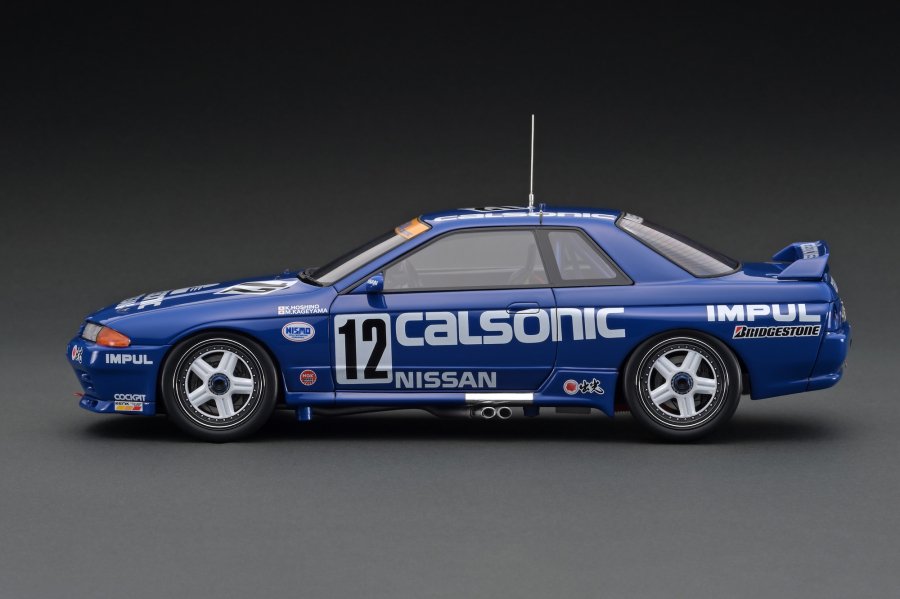 WEB限定】 IG2820 1/18 CALSONIC SKYLINE (#12) 1992 JTC With Mr