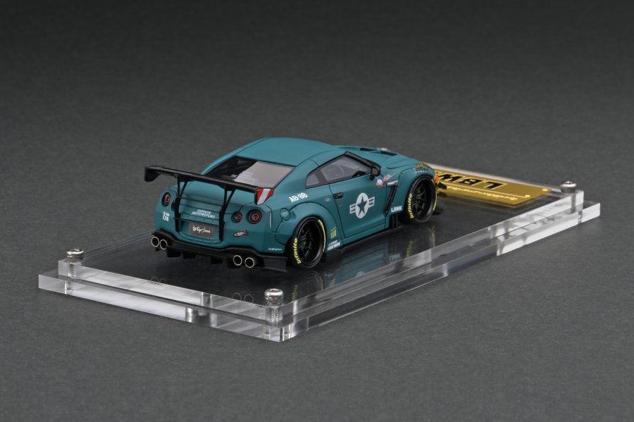 IG2373　1/64　LB-WORKS Nissan GT-R R35 type 2 Matte Green With Mr. Kato -  ig-model