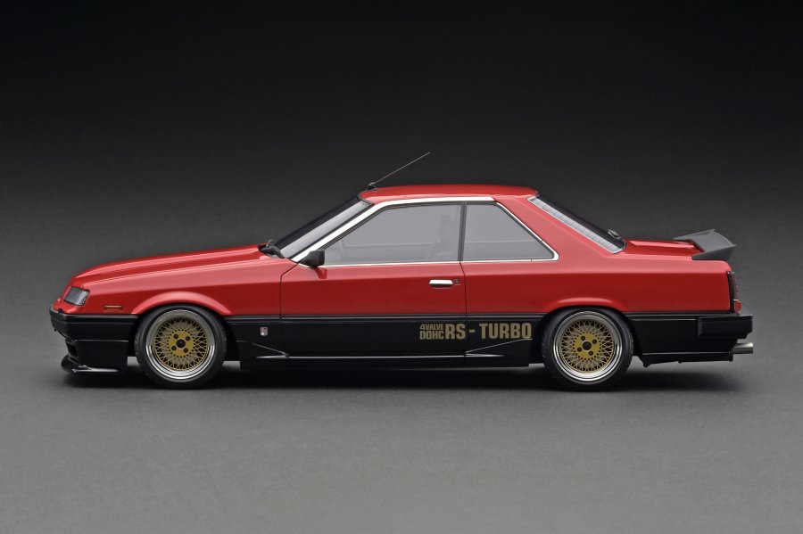 WEB限定】 IG2439 1/18 Nissan Skyline 2000 RS-X Turbo-C (R30) Red