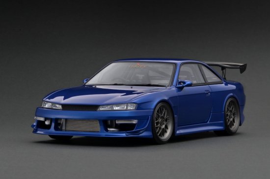 IG3085 1/18 VERTEX S14 Silvia Blue Metallic - ig-model