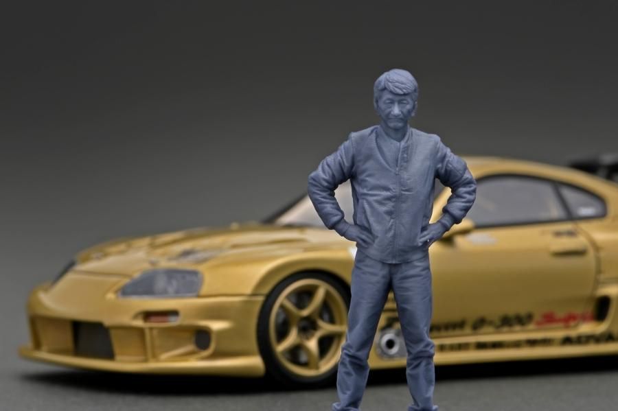 WEB限定】 IG2946 1/43 TOP SECRET GT300 Supra (A80) Gold With Mr