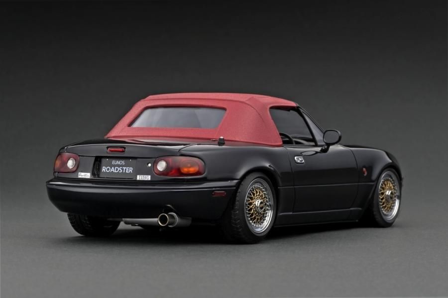 IG3197　1/18　Eunos Roadster (NA) Black - ig-model