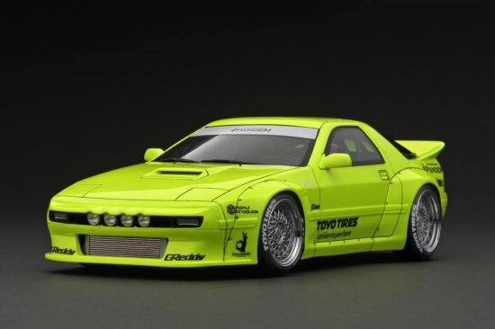 IG2912 1/18 PANDEM RX-7 (FC3S) Yellow - ig-model