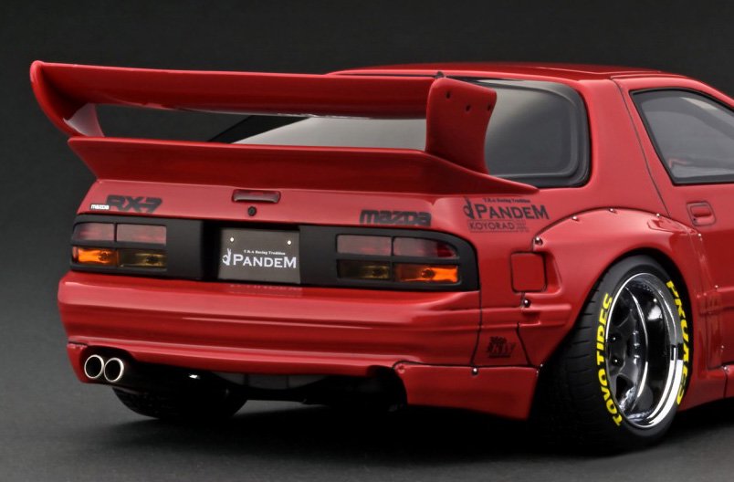 IG2914　1/18　PANDEM RX-7 (FC3S) Red - ig-model