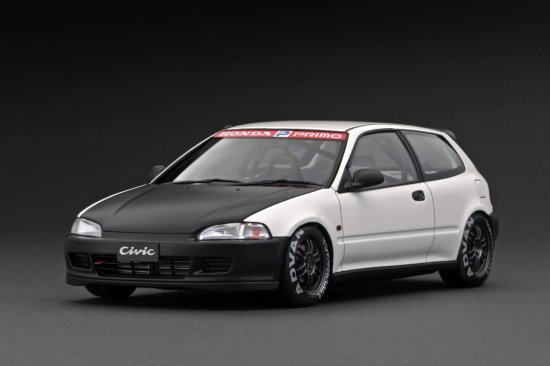 IG3042 1/18 Honda CIVIC (EG6) White - ig-model