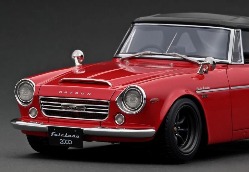 ★予約商品 IG2709　1/18　DATSUN Fairlady 2000 (SR311) Red - ig-model