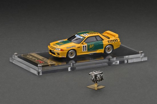 WEB限定】 IG2693 1/64 BP OIL TRAMPIO GT-R (#11) 1993 JTC With RB26 