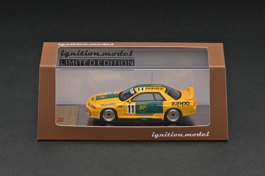 WEB限定】 IG2693 1/64 BP OIL TRAMPIO GT-R (#11) 1993 JTC With RB26 