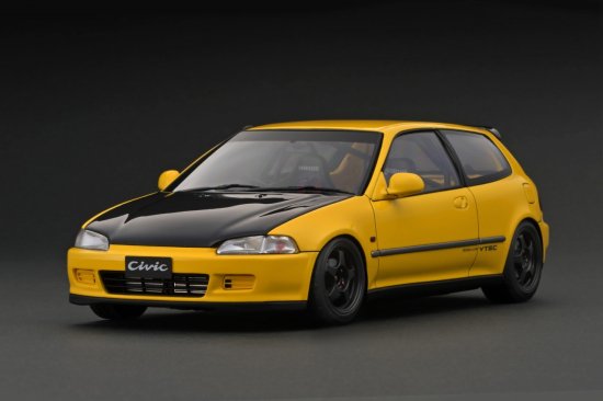 ★予約商品 IG3044　1/18　Honda CIVIC (EG6) Yellow - ig-model