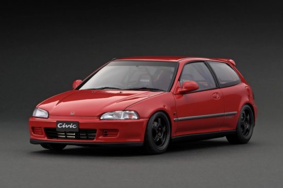 IG3045 1/18 Honda CIVIC (EG6) Red - ig-model