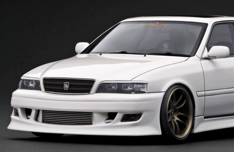 IG3318 1/18 VERTEX JZX100 Chaser White - ig-model