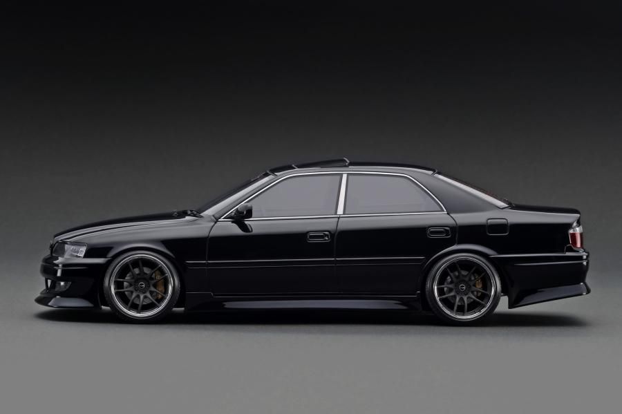 IG3314 1/18 VERTEX JZX100 Chaser Black - ig-model