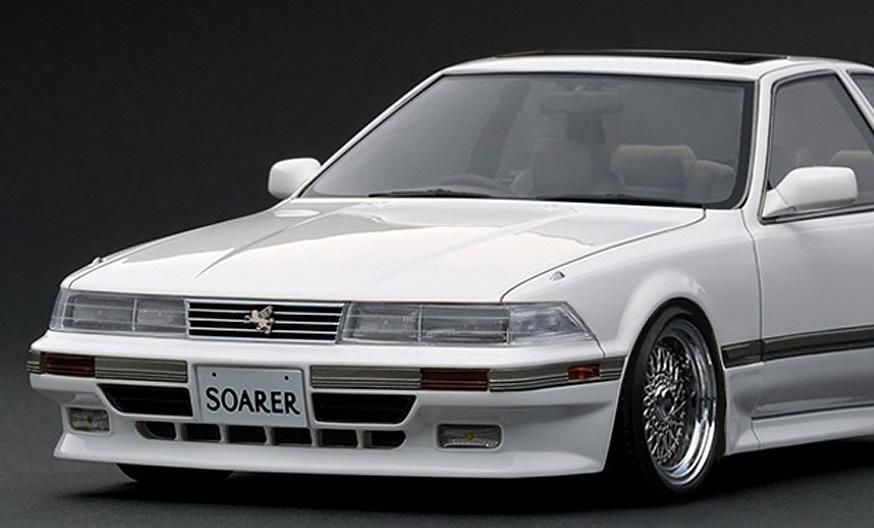 IG3480 1/18 Toyota Soarer (Z20) 2.0GT-TWIN TURBO L White