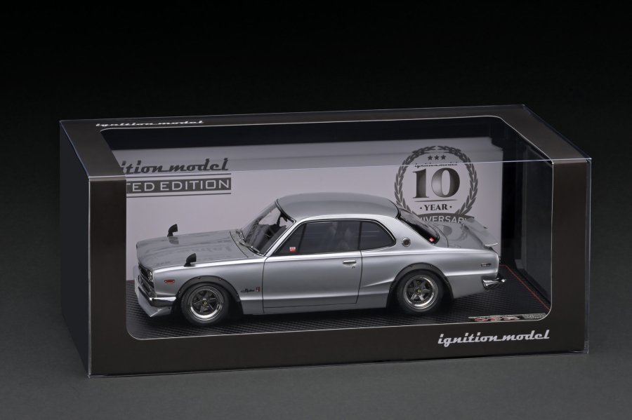 WEB限定】 IG3234 1/18 Nissan Skyline 2000 GT-R (KPGC10) Silver 