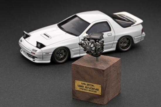 WEB限定】 IG2944 1/43 Mazda Savanna RX-7 Infini (FC3S) White With Engine - ig -model