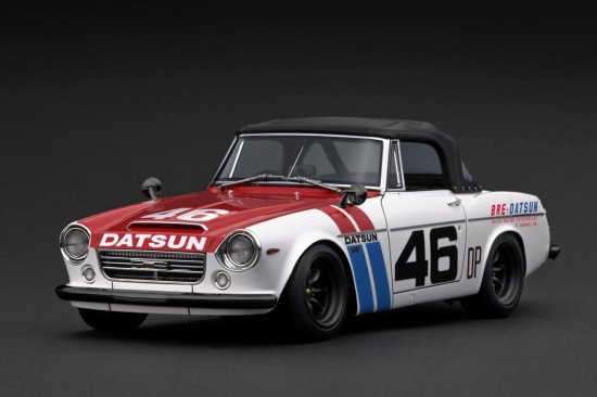 IG2715 1/18 DATSUN Fairlady 2000 (SR311) Red/White - ig-model