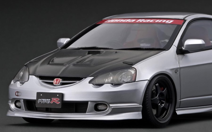 IG3325 1/18 Honda INTEGRA (DC5) TYPE R Silver - ig-model