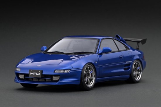 IG3337 1/18 Toyota MR2 (SW20) Blue Metallic - ig-model