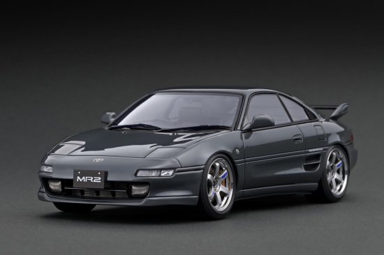 IG3334 1/18 Toyota MR2 (SW20) Gun Metallic - ig-model