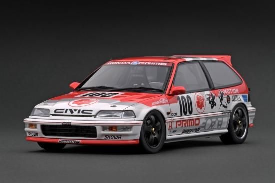 Amazon | ignition model 1/18 ホンダ CIVIC (EF9) SiR Red 完成