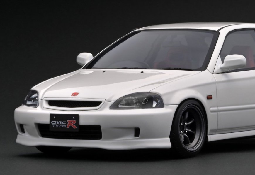 ☆予約商品 IG3542 1/18 Honda CIVIC (EK9) Type R White - ig-model