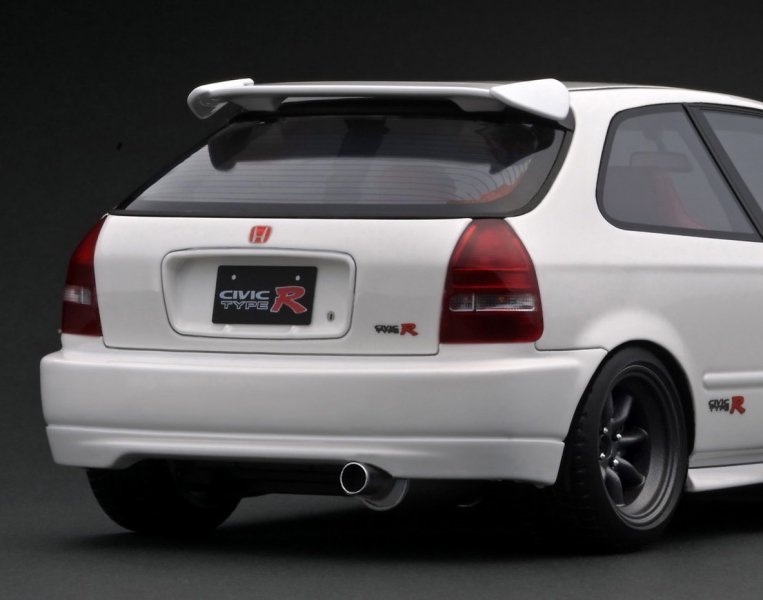 IG3542 1/18 Honda CIVIC (EK9) Type R White - ig-model