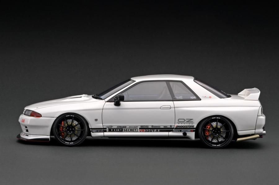 IG3520 1/18 TOP SECRET GT-R (VR32) White - ig-model